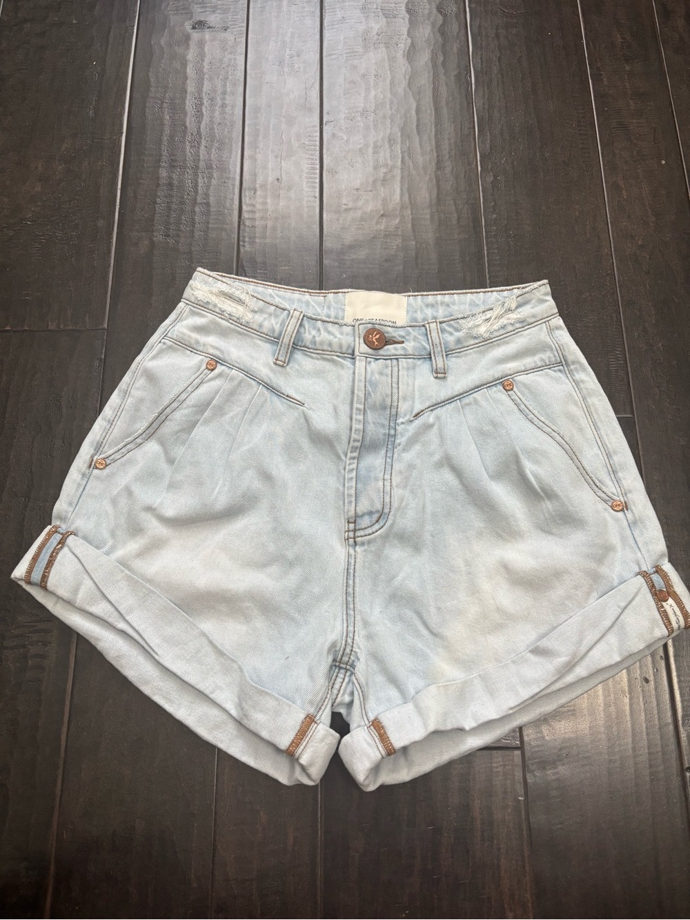 One Teaspoon Jean Shorts